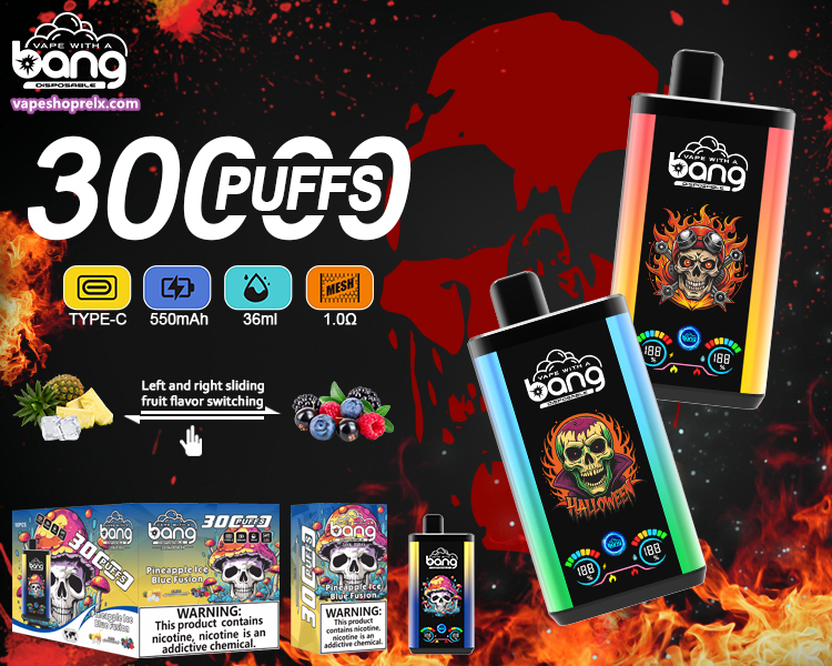 圖片[1]|Bang 30000 Puffs PRO一次性電子煙 獨特雙口味設計 超大容量 爆款 台灣電子煙批發|煙潮商城