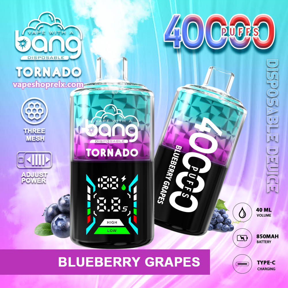 Bang Tornado 40000 Puffs